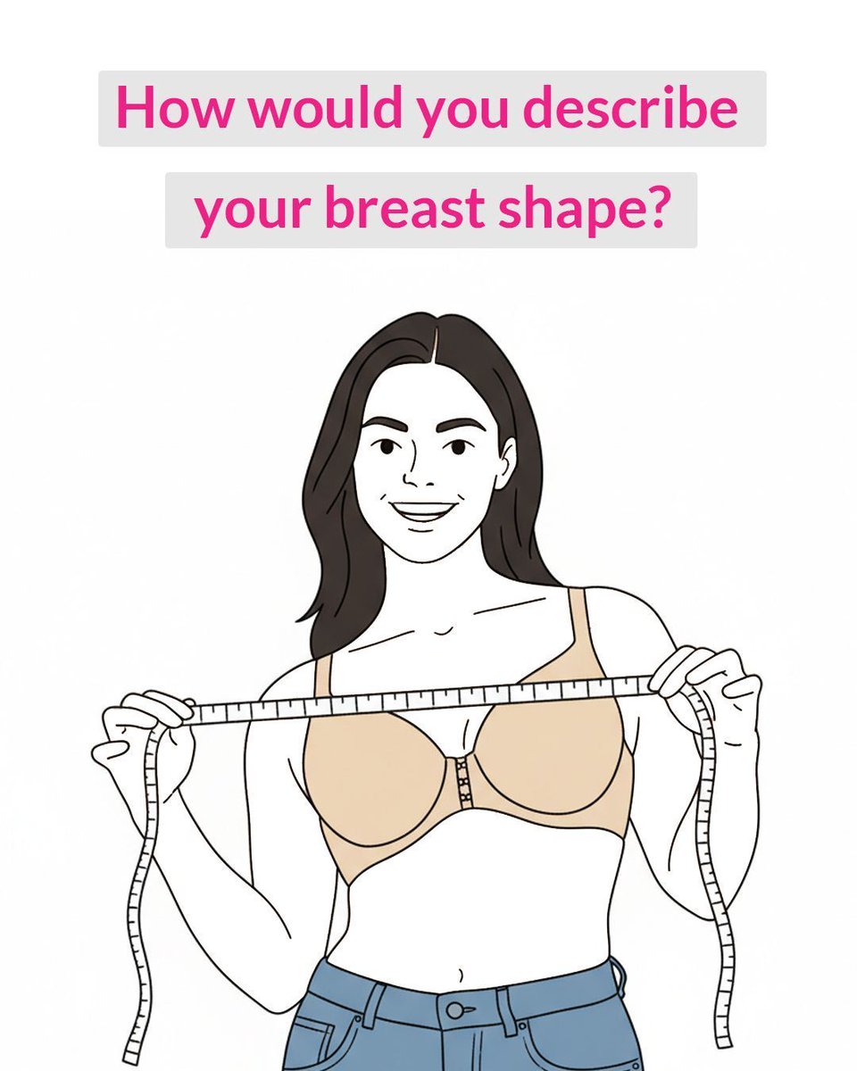 ParfaitLingerie's tweet image. Every body is different — and every breast shape is normal.
Knowing your shape helps you find bras that truly fit and support you.

#BraFit #ParfaitLingerie #InclusiveFit
