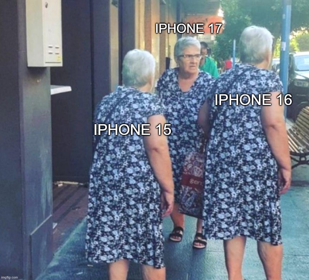 theblockopedia_'s tweet image. When you still can't tell the difference between your grandma and the latest iPhones. #UpgradeOrDie #TechTrends

#iPhone15 #iPhone16 #iPhone17 #Web3 #LOL