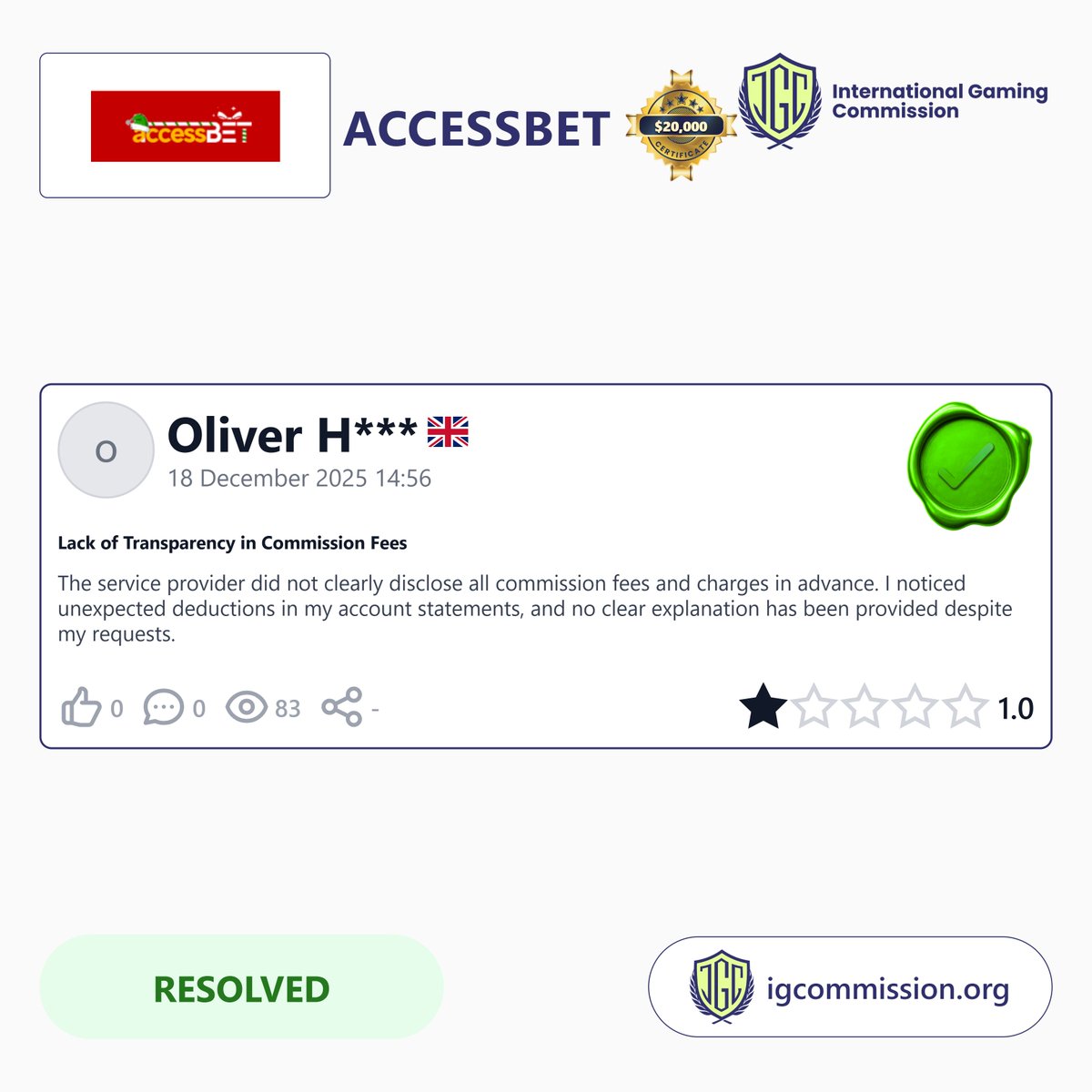 IG Commission tweet media