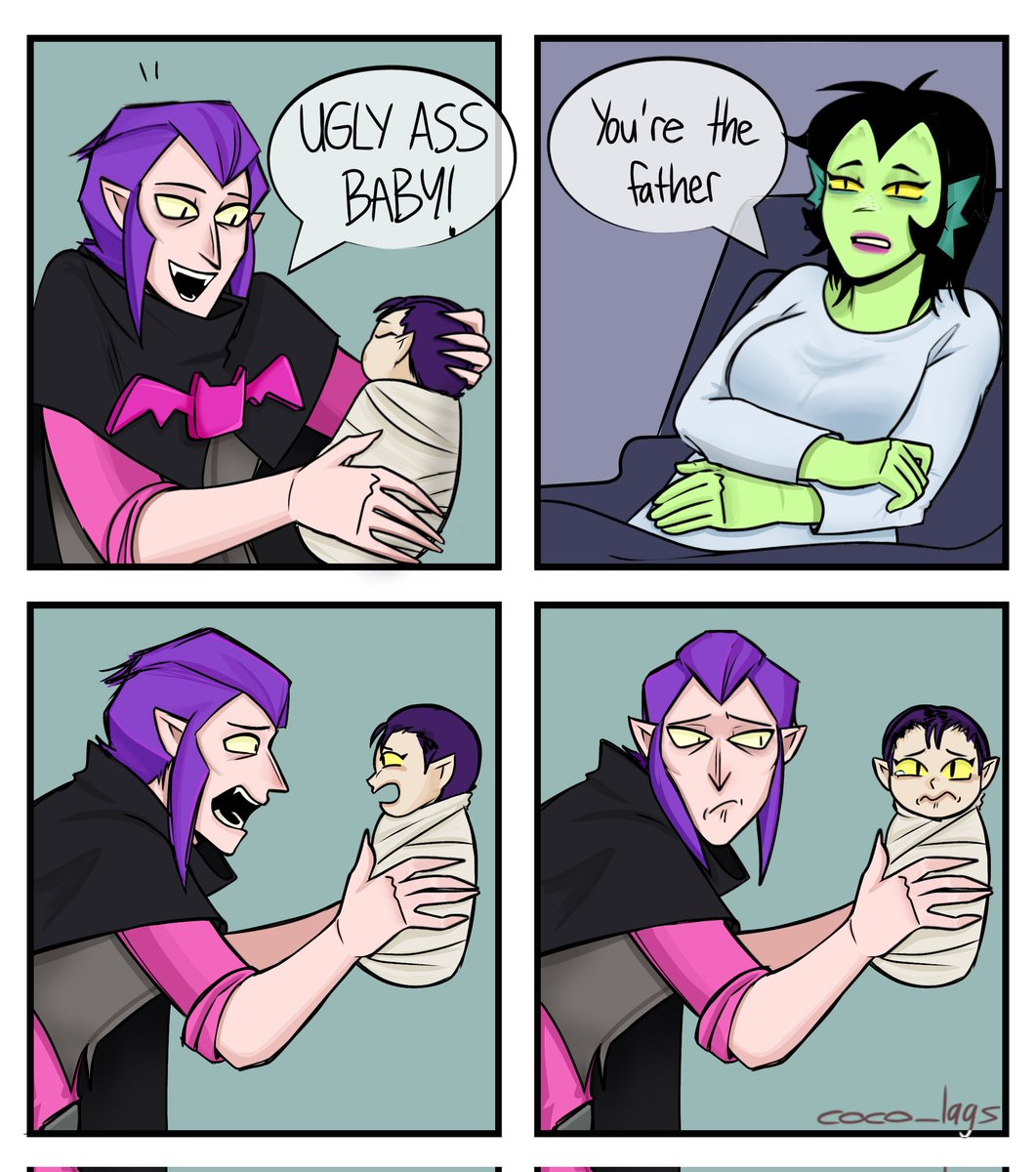 Nah ugly ass father
(Been wanting to do this for a while...)

#BrawlStarsArt #brawlstarswillow #brawlstarsmortis #mortisxwillow