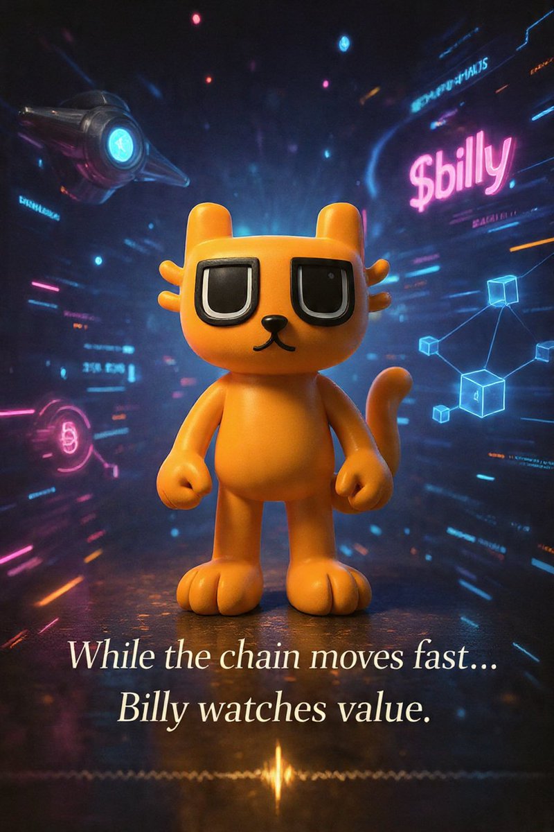 adesanyajulian2's tweet photo. @billydollarcat Markets move fast. Narratives get loud.
$BILLY stays calm — and watches value.
Art by: adesanyajulian2
#BILLY #CryptoWisdom #Web3 #DeFi #ValueOverNoise https://t.co/hIiPMGdEbc
