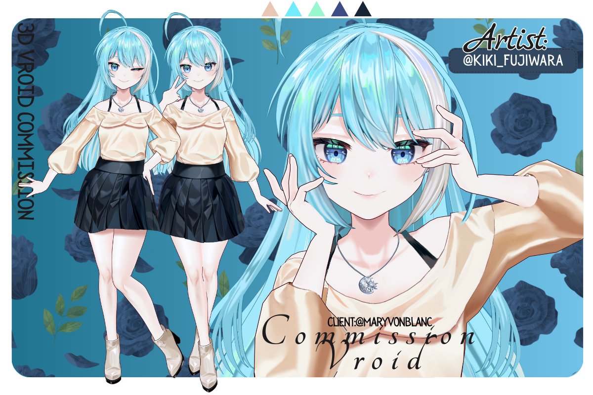 Kiki_Fujiwara's tweet image. ― Commissions OPEN 
Hi everyone! I’ve just opened a position for a 3D designer. If you’re interested, contact me via DM! (0/2)

#VGen #commsopen #commissionsopen #3D #VRoid