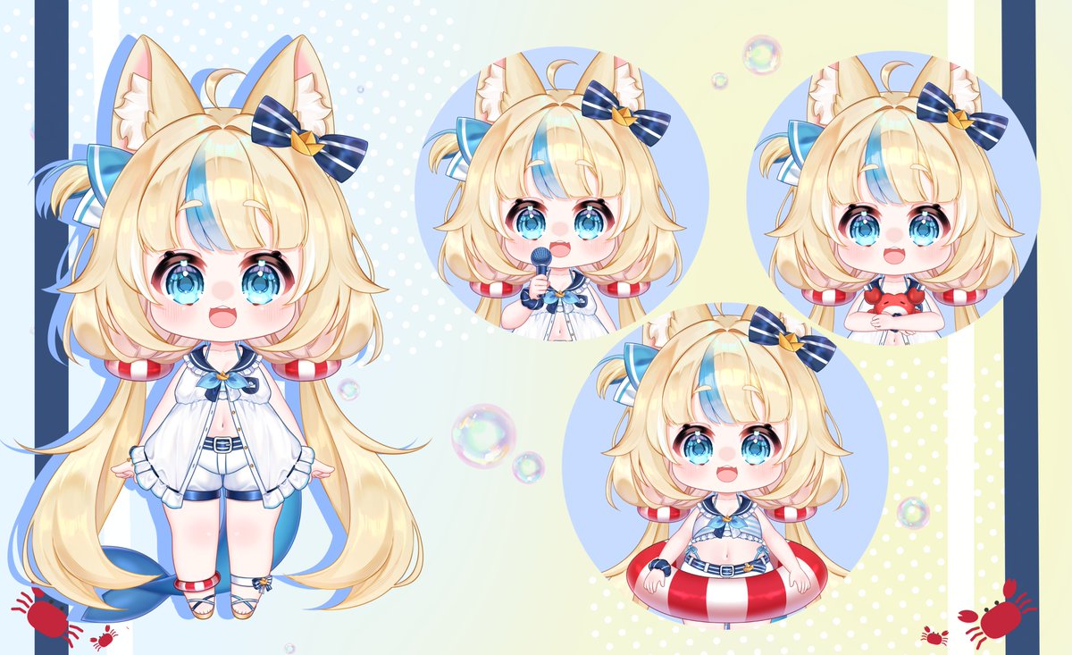 minawananami's tweet photo. Hi everyone 💝 My dear talented friend @MokaPonPon42  is opening very cute VTube chibi model commissions.
She’s incredibly talented and puts a lot of love into her work.
If you’re interested, please reach out and DM her directly for more information! Thank you💖 https://t.co/S1nkf5MBzX