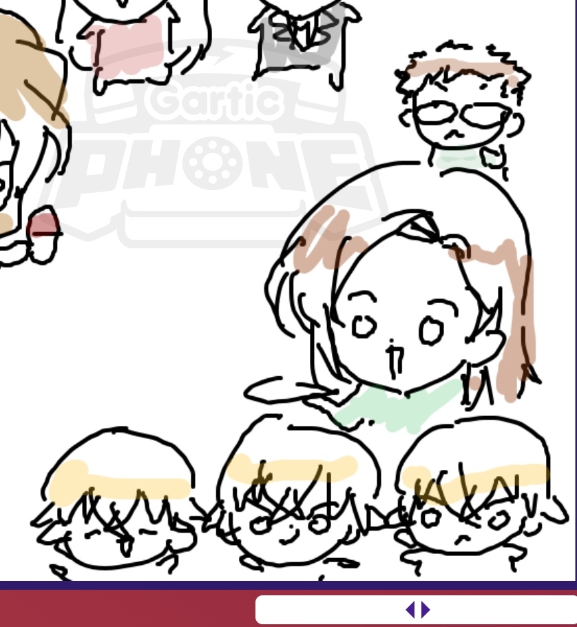 갈틱폰으로 코난 등장인물 그리기