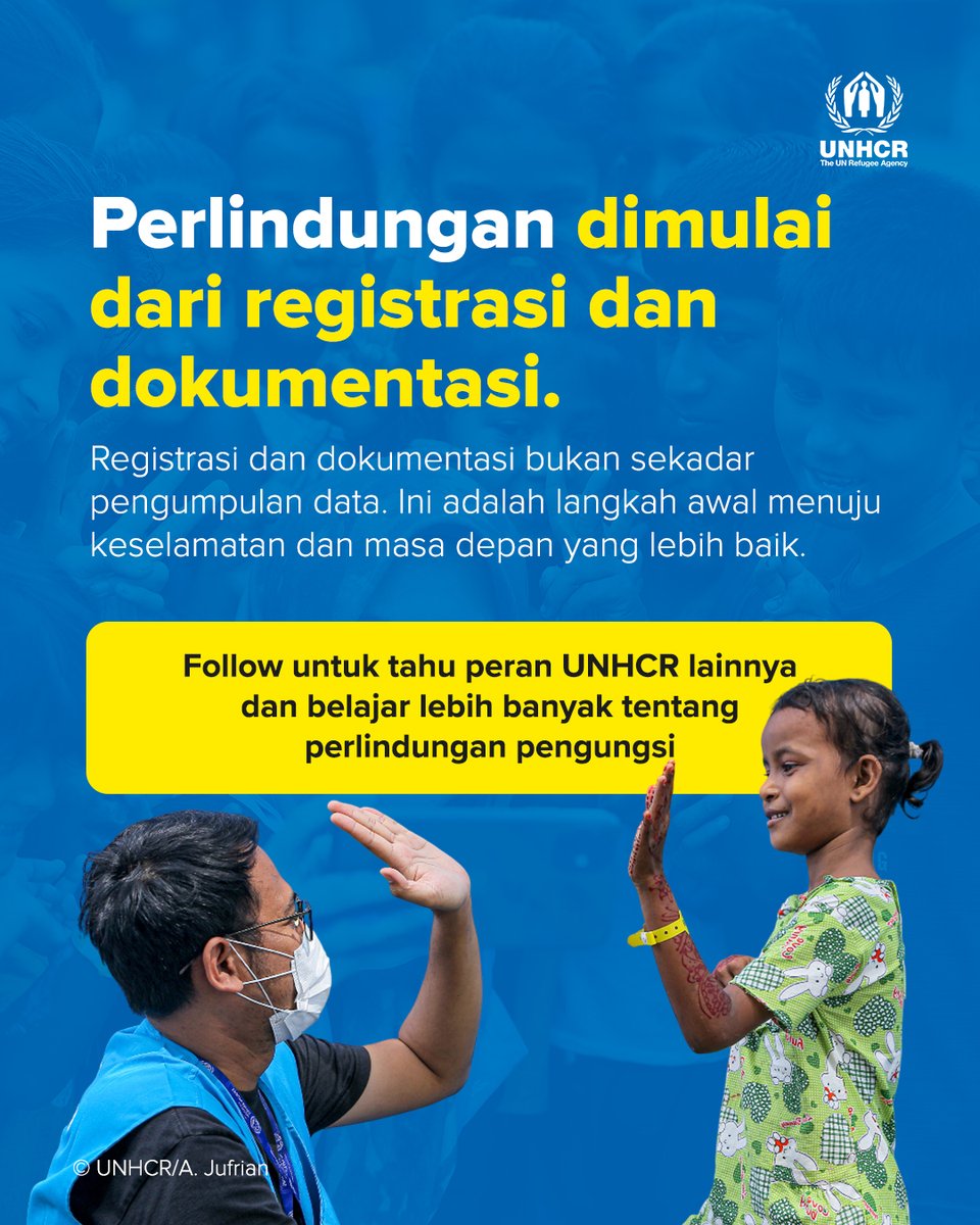 UNHCR Indonesia tweet media