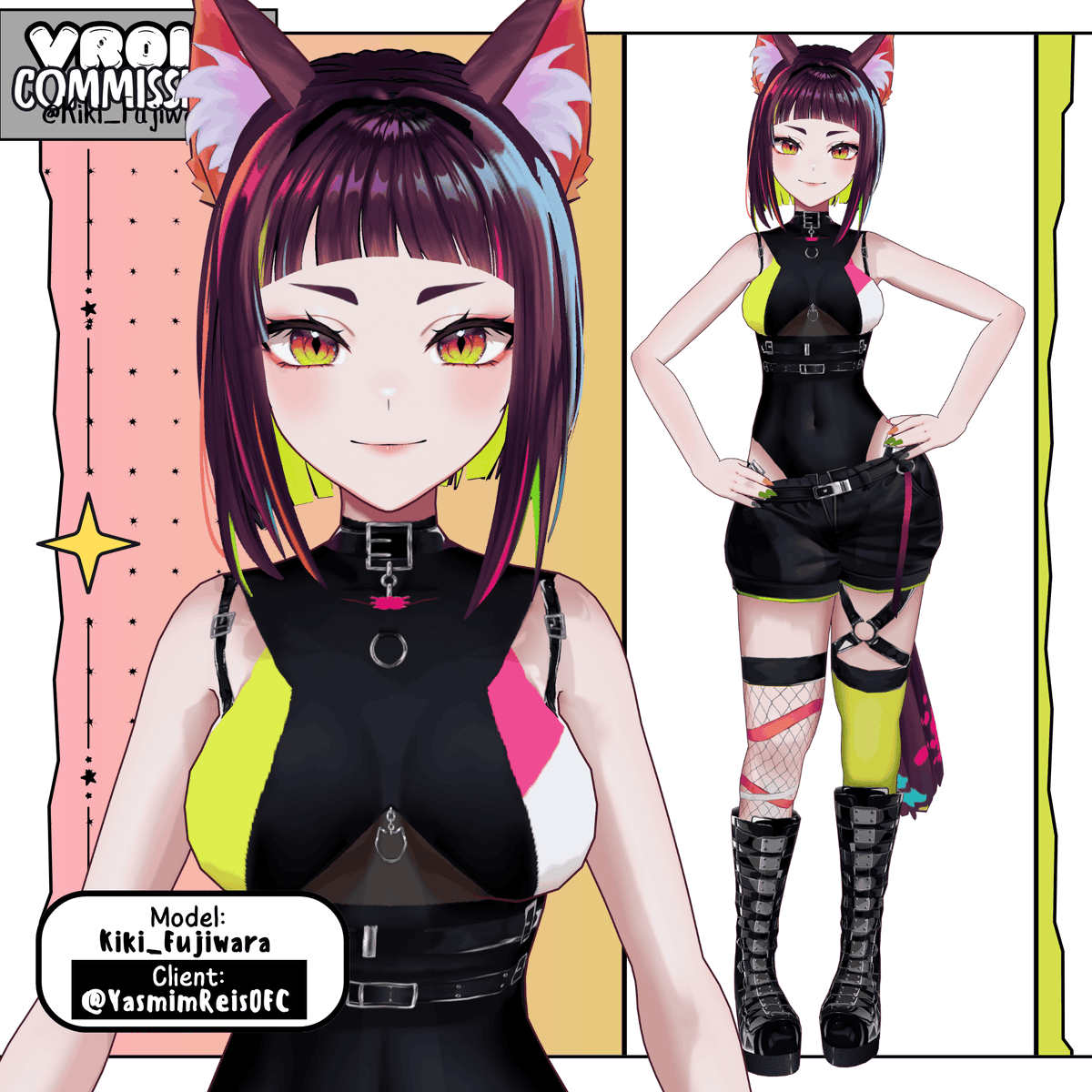 Kiki_Fujiwara's tweet image. ― Commissions OPEN 
Hi everyone! I’ve just opened a position for a 3D designer. If you’re interested, contact me via DM! (0/2)

#VGen #commsopen #commissionsopen #3D #VRoid