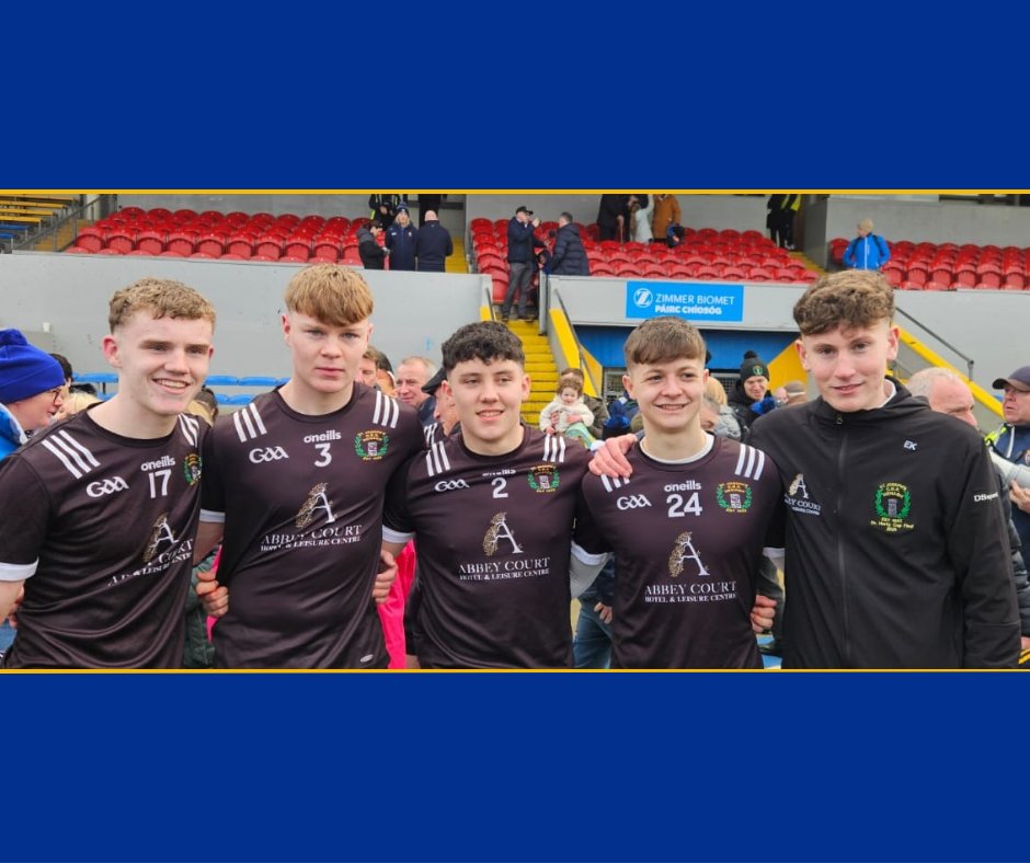 KiladanganGAA's tweet photo. ✨️🏆🔹️ℂ𝕠𝕟𝕘𝕣𝕒𝕥𝕦𝕝𝕒𝕥𝕚𝕠𝕟𝕤🔹️🏆✨️
Massive congratulations to the Nenagh CBS team & management on winning the Dr. Harty Cup today in Ennis after a truly pulsating game against St. Flannan's College. 
We’re immensely proud of our club players Dara O'Dwyer, Diarmuid Fogarty, Tom Boland, Rian McGrath & Eoin Kelly who represented themselves, their families and their club with such distinction.
All are welcome to come out and welcome the team home to the Abbey Court Hotel at 6:30 this evening. Comhghairdeachas libh go léir! @CBSNenagh