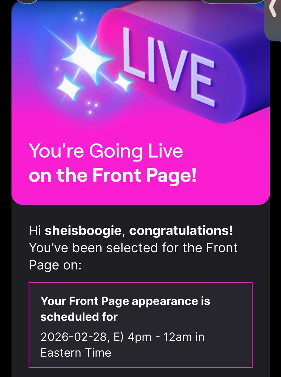 INF Boogie #SheIsPartner tweet media