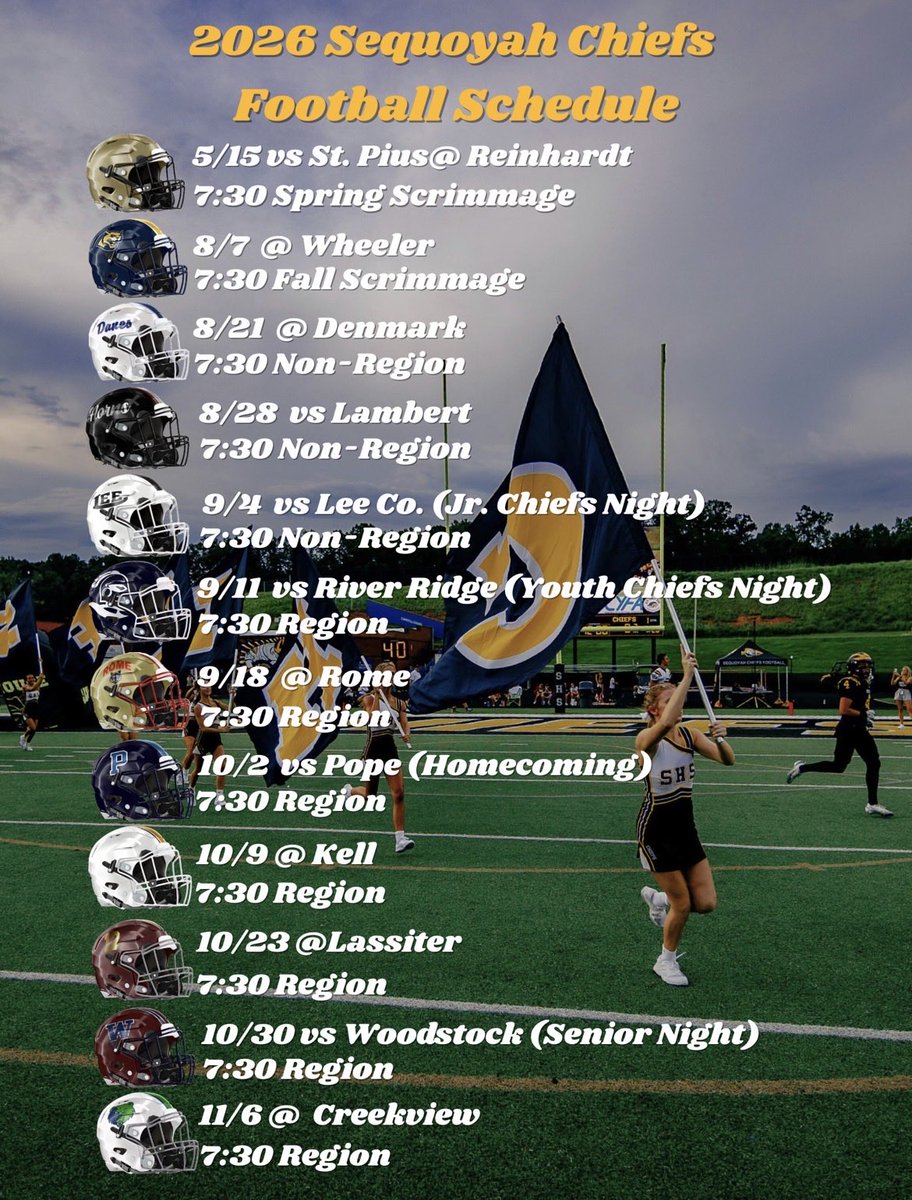 Sequoyah Chiefs Football tweet media