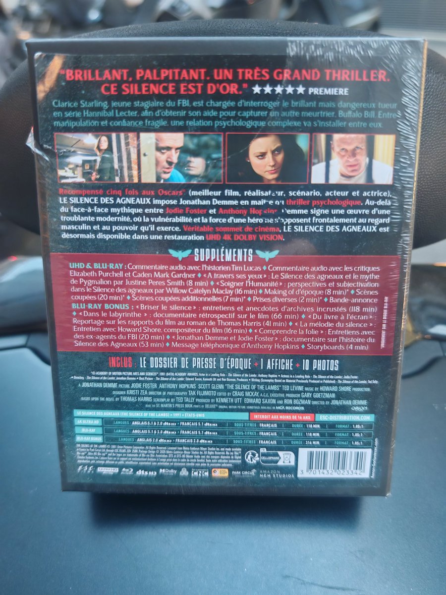 enfin je l'ai mon collector 4k 🙏