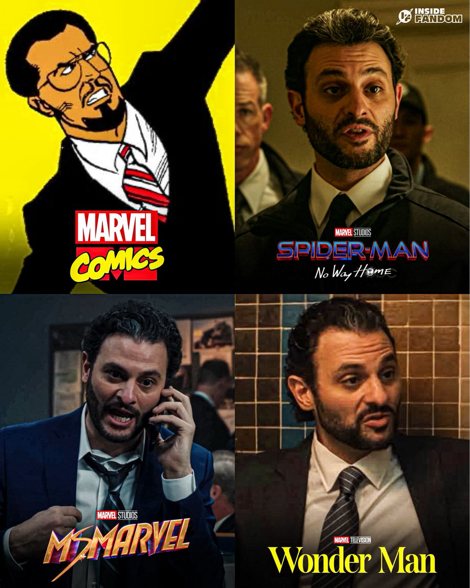 InsideFandom's tweet image. Arian Moayed brings Agent P. Cleary from the comics to live action.
