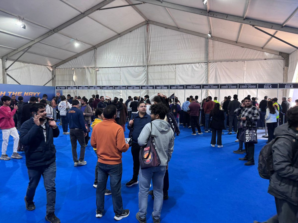 indiannavy's tweet photo. Ready … Set… Go!!! #INHM

The run up to the #IndianNavyHalfMarathon witnessed an overwhelming response during the Expo held from 30-31 Jan 26. 

INHM-26, which is scheduled on #01Feb 26, will be flagged off from Jawaharlal Nehru Stadium, New Delhi.

14,000 runners are registered to participate, across three Races Categories - 21.1km, 10km & 5km.

@IndiaSports @SpokespersonMoD