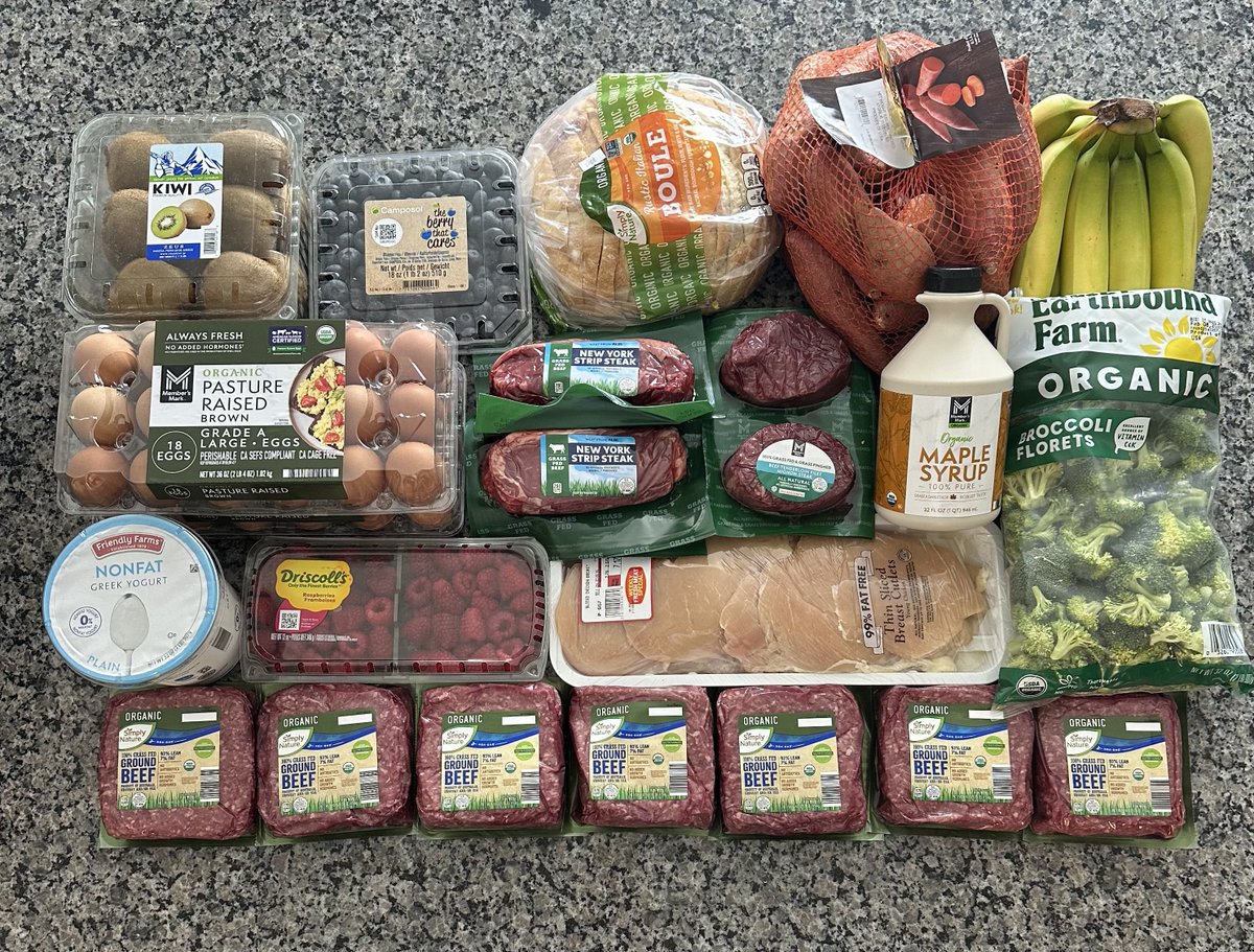 Rate my grocery haul