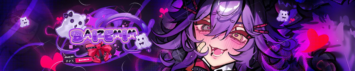 yrlplayz's tweet photo. #VGenComm Youtube banner for @baizemim https://t.co/tigWQolrR5
