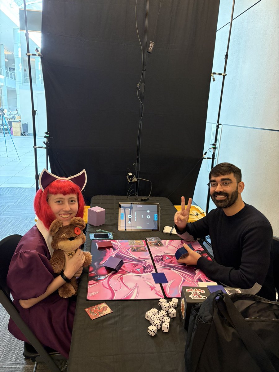I have a Round 1 feature match at the <a href="/playriftbound/">Riftbound</a> <a href="/CCS_Houston/">CCS_Houston</a> $25K and Invitational Qualifier! You can watch coverage of this match live right NOW and the whole event courtesy of <a href="/20LorePro/">20Lore.Pro</a> at the link in the comment below!