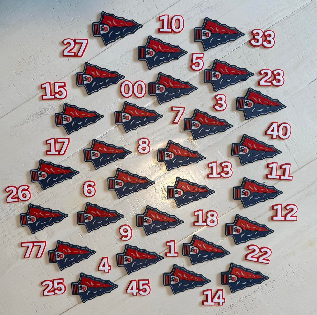 SDbaseballKees's tweet image. Big time thank you to former Cherokee Derek Pesterfield (‘95-‘99) for hooking our team up with raised helmet decals! Making the Cherokees look good, feel good, and play good! 

#WeAreSouthDoyle #SouthKnox