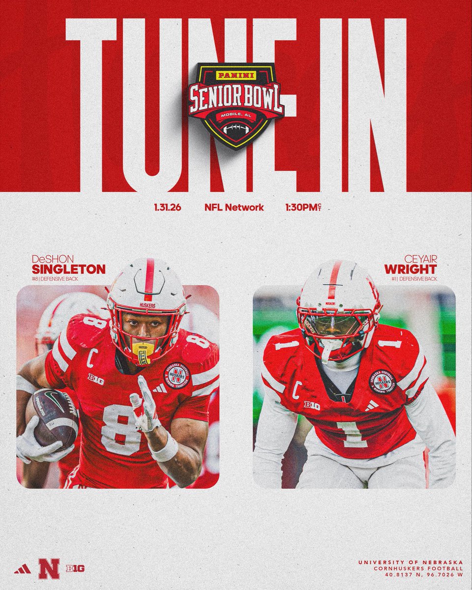Nebraska Football tweet media