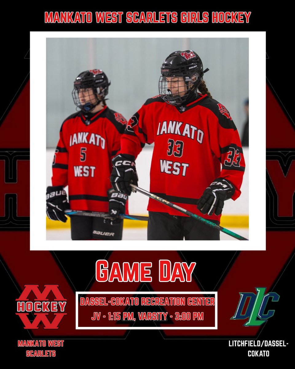 Mankato West Girls Hockey Club tweet media