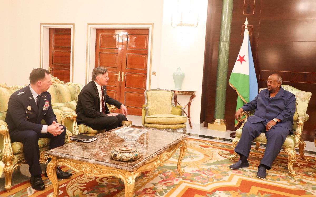 It was a pleasure to welcome Christopher Landau, the U.S. Assistant Secretary of State, this afternoon. We explored ways to expand our strategic ties, military cooperation, and security partnerships, and to strengthen regional peacekeeping.