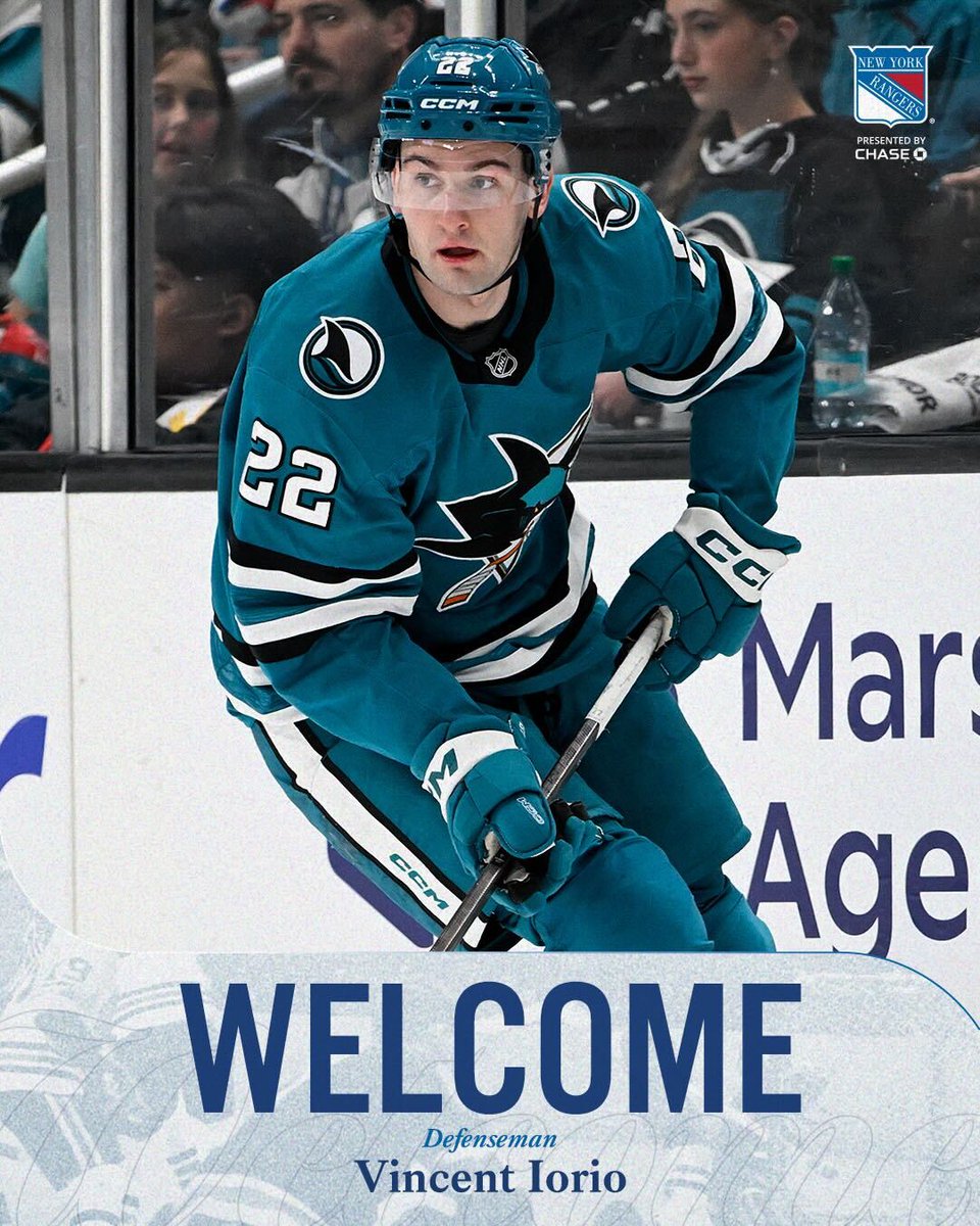 Welcome to New York, Vincent!

The #NYR have claimed defenseman Vincent Iorio off waivers from SJS. Details → nyrange.rs/Iorio013126