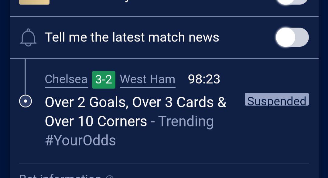 Thanks the late brawl West Ham 😁