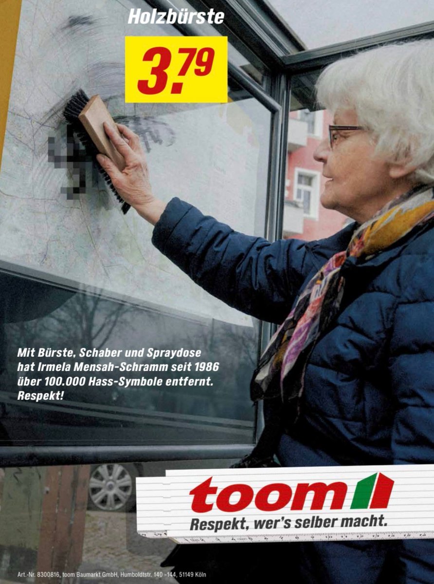 Es gibt sie noch:
Einfach schöne Reklame!