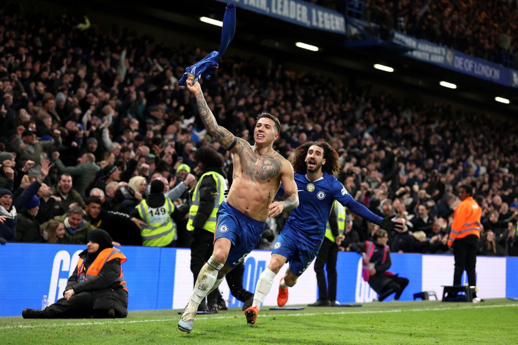 DebbyChelsea10's tweet photo. Joao Pedro goal
Cucurella goal
Enzo Fernandez goal
Chelsea fans all over the world!! Retweet and drop a "💙💙💙💙💙💙💙" under this tweet. Let’s follow each other, follow me too..
Come on Chelsea !!!
What a comeback!!! https://t.co/ry2f2FPNg8