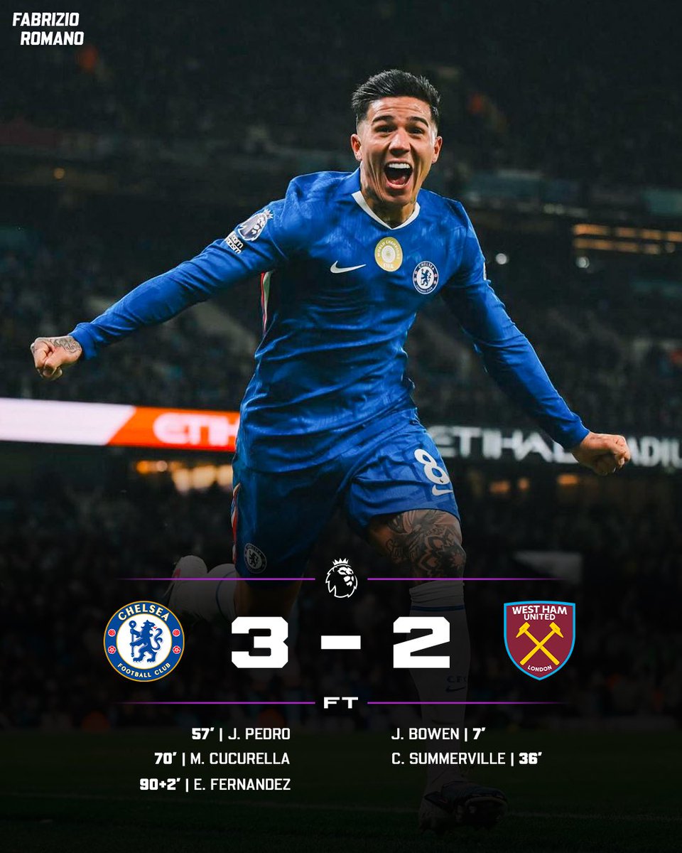 Chelsea comeback + three points! 🔵🔙

Who’s been your Man of the Match?