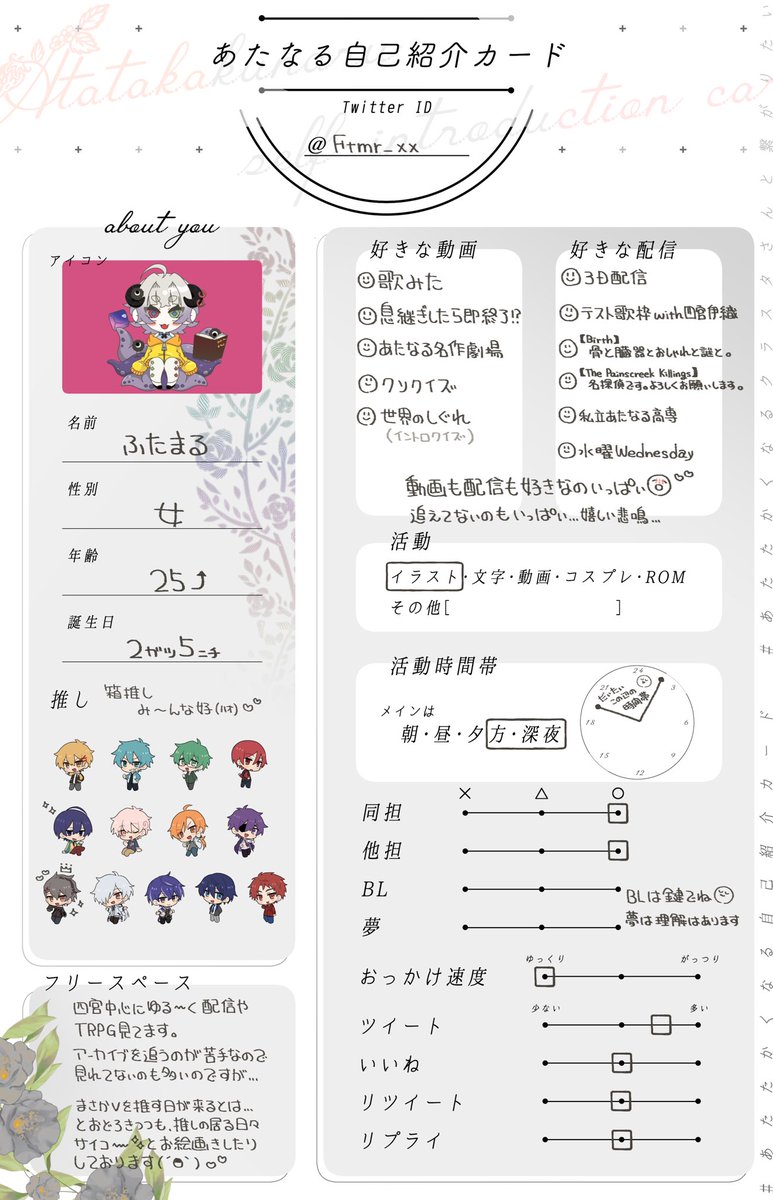 ふたまる🎲 tweet media