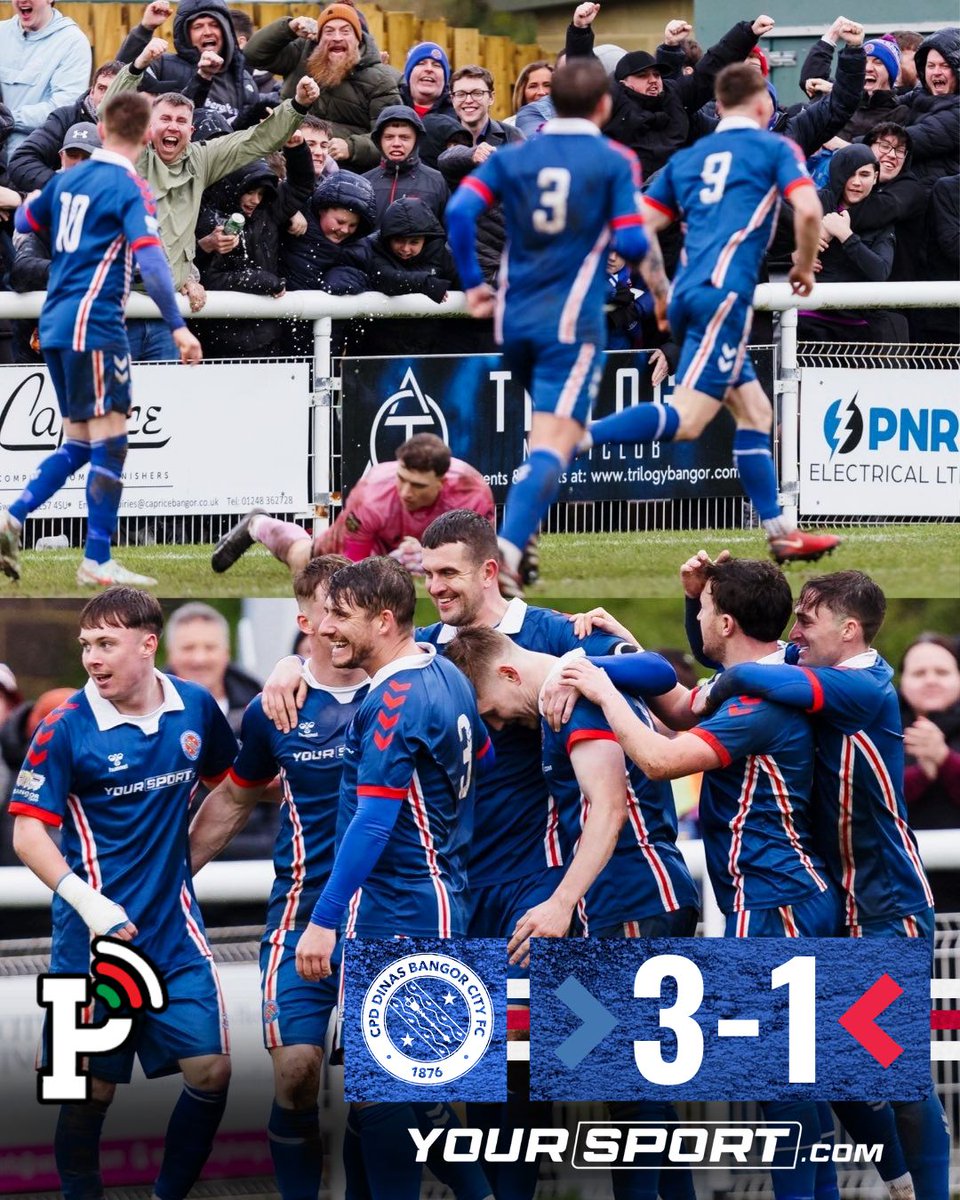 BangorCity_1876's tweet image. 𝐖𝐄𝐋𝐒𝐇 𝐂𝐔𝐏 𝐒𝐄𝐌𝐈 𝐅𝐈𝐍𝐀𝐋𝐒 𝐇𝐄𝐑𝐄 𝐖𝐄 𝐂𝐎𝐌𝐄... | #FT

And, with that, we're into the Semi-Finals of the Welsh Cup...

It felt like the entire city was behind us today, as a 2,814 strong crowd cheered us on into the next round of the #WelshCup

Blue Army - it's…