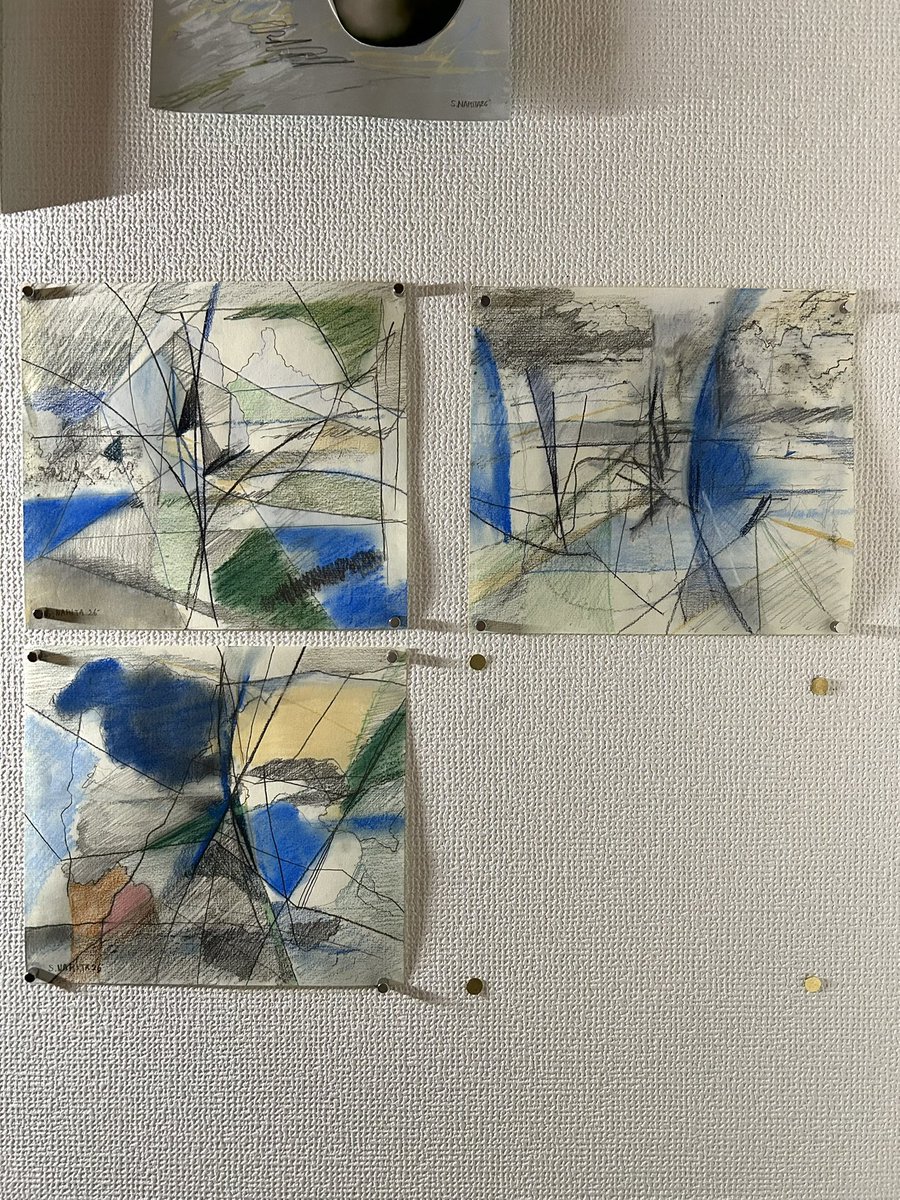 ［Rip the Screen］
pencil,colored penciled and pastel on paper. 2026
#drawings