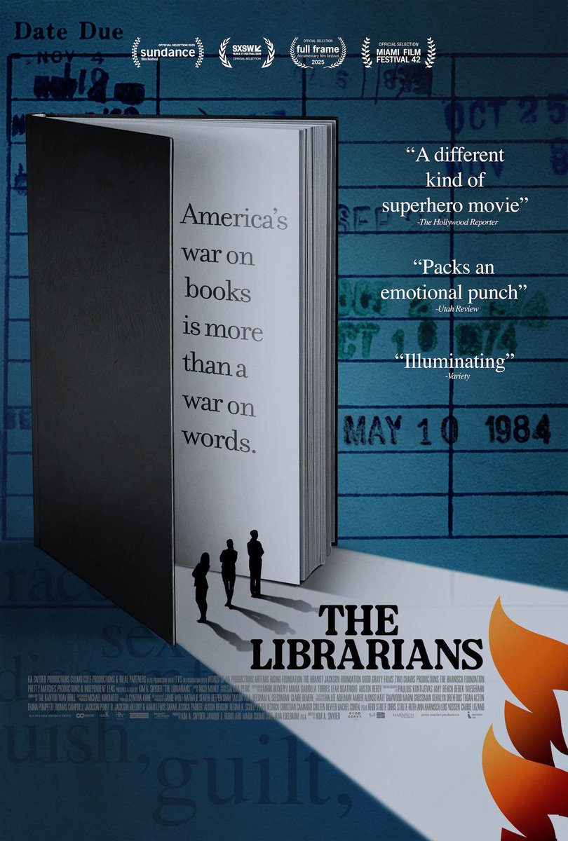 Este documental sobre la censura de libros en las bibliotecas de Estados Unidos es fabuloso, y explica en parte lo que está pasando ahora en el país norteamericano. Lo he visto en Movistar.