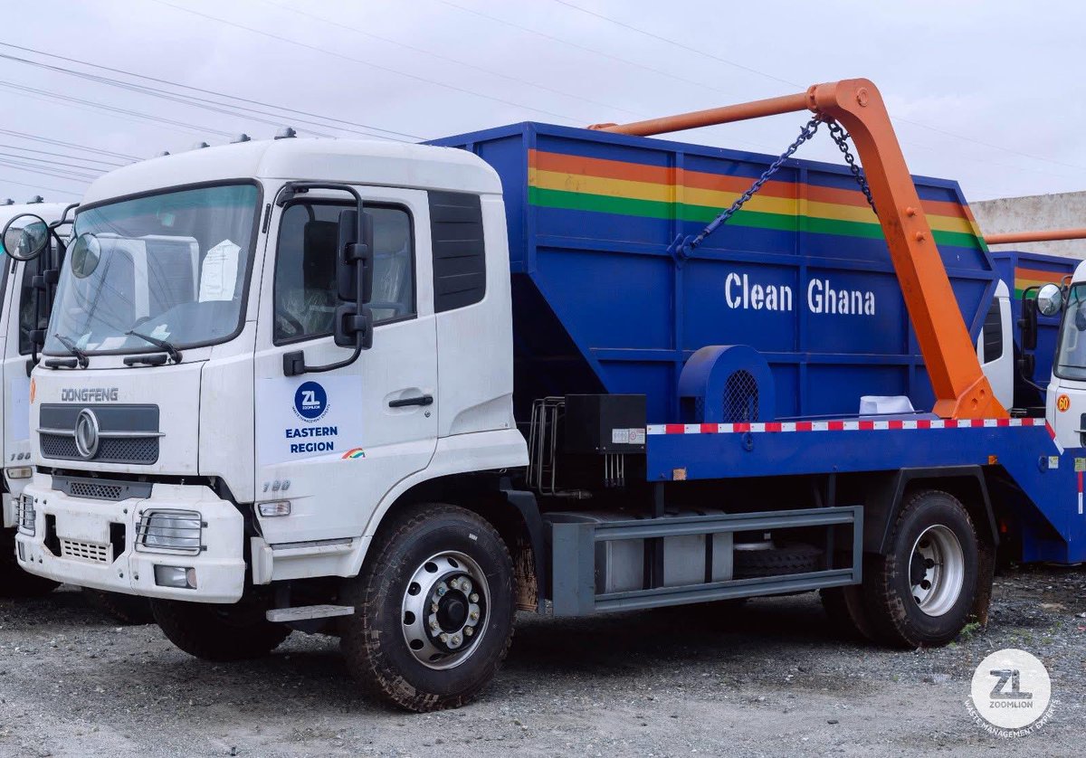 Kem45813880's tweet photo. Modern trucks. Reliable service.
@ZoomlionLtd
 #ZoomlionOnTheMove  #ZoomlionDeyWork

NPP Headquarters   Baweezy  Bawumia Kennedy Agyapong  Romano
#NPPDecides https://t.co/bVdrizAWEZ