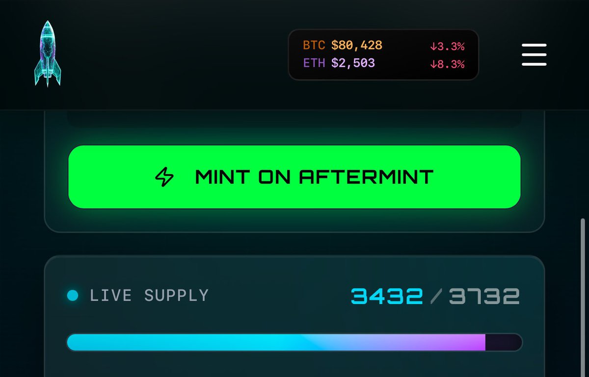 Guardians, the mint is almost over!

⚔️🚨

Only 300 warriors remain— the final guardians to awaken from our 3,732.

Destiny calls the boldest among you!

The power, the rarity, the unbreakable...

Aftermint.trade before they’re gone forever!

⚔️Stay Ready. Stay Based.