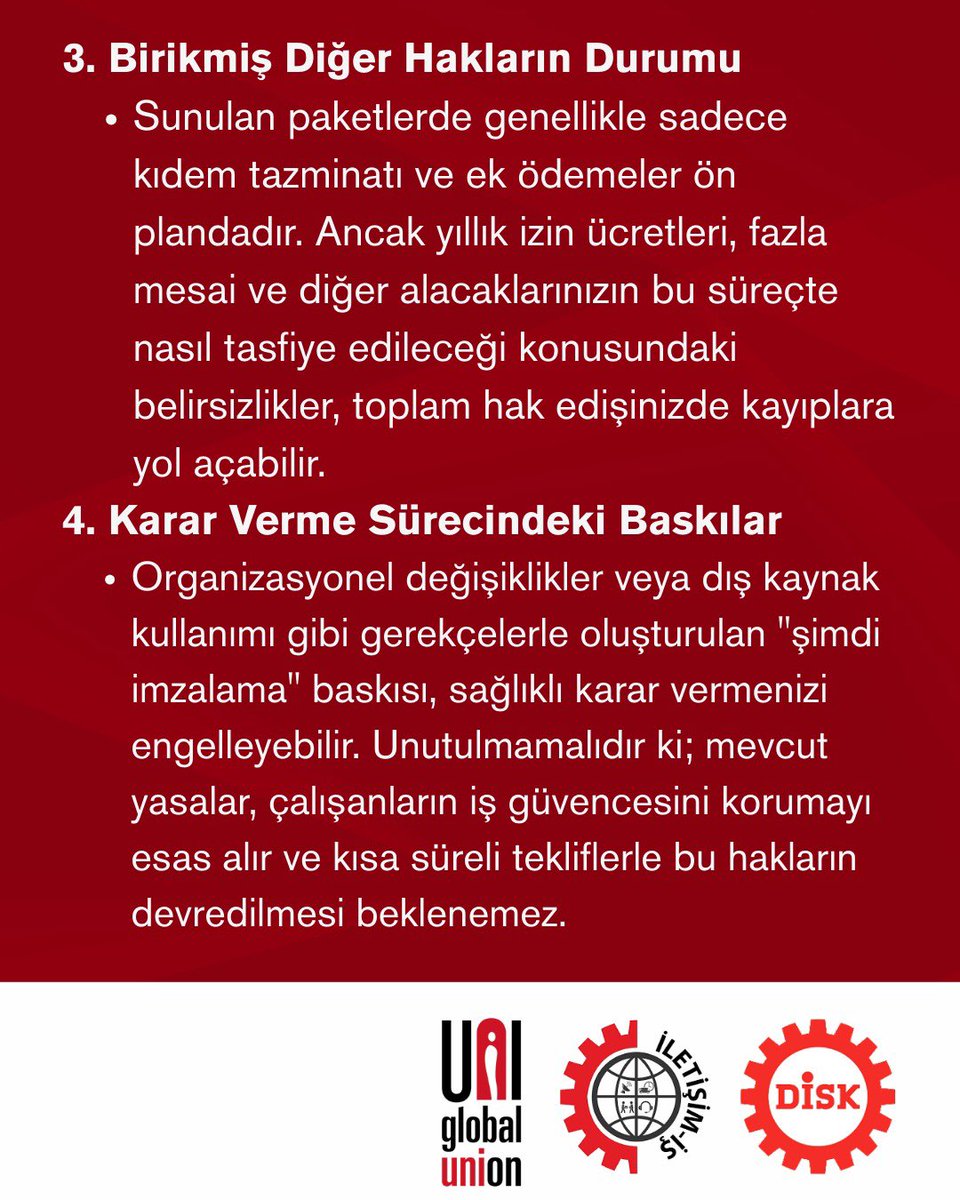 Türk Telekom'daki "Teşvik" süreci hakkında bilinmesi gerekenler! 
Yalnız değilsin, İletişim-İş var! ✊🚩

#TürkTelekom #İşçiHakları #DİSK #İletişimİş