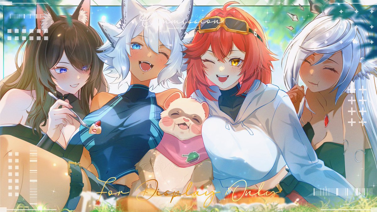 ✨ Commission for <a href="/sirisvt/">Jupie SiriSVT</a> ✨
A fun illustration full of smiles &amp; cozy vibes 💕
Thank you for the commission! (⁠づ⁠｡⁠◕⁠‿⁠‿⁠◕⁠｡⁠)⁠づ

#VGen #VGenComm #VGenOpen #Commision #Vtuber