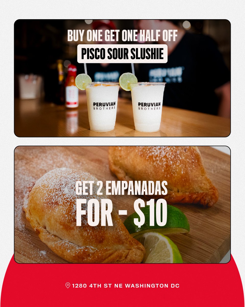 perubrothers's tweet photo. Six years of Peruvian Brothers at La Cosecha 🇵🇪✨

Join us Feb 8th at 12 PM for a Peruvian cultural celebration 🎶🎉

Grateful for our amazing team 🙌🏽
Big things ahead in 2026 🚀💪🏽

#LaCosecha #EatPeruvian #anniversary #peruvianfood #celebration https://t.co/Z1UDLVzWsz