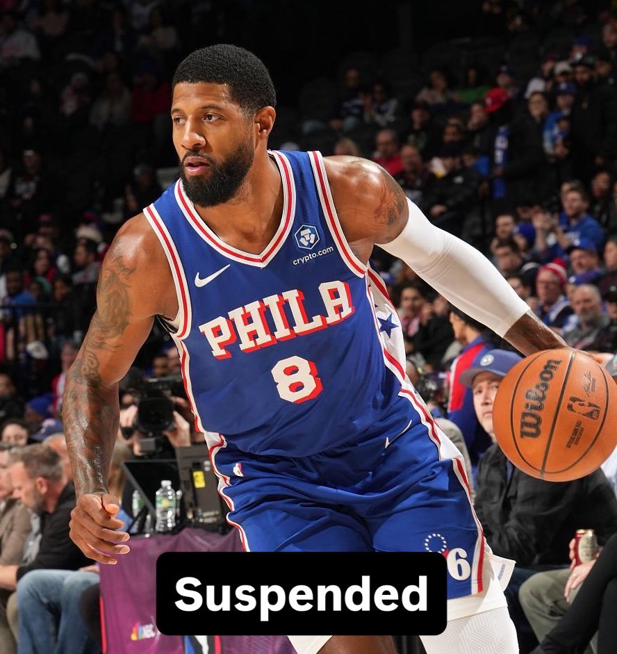 Paul George statement on being suspended 25 games without pay for violating the NBA’s anti-drug program 

￼ “Over the past few years, I’ve discussed the importance of mental health, and in the course of recently seeking treatment for an issue of my own, I made the mistake of