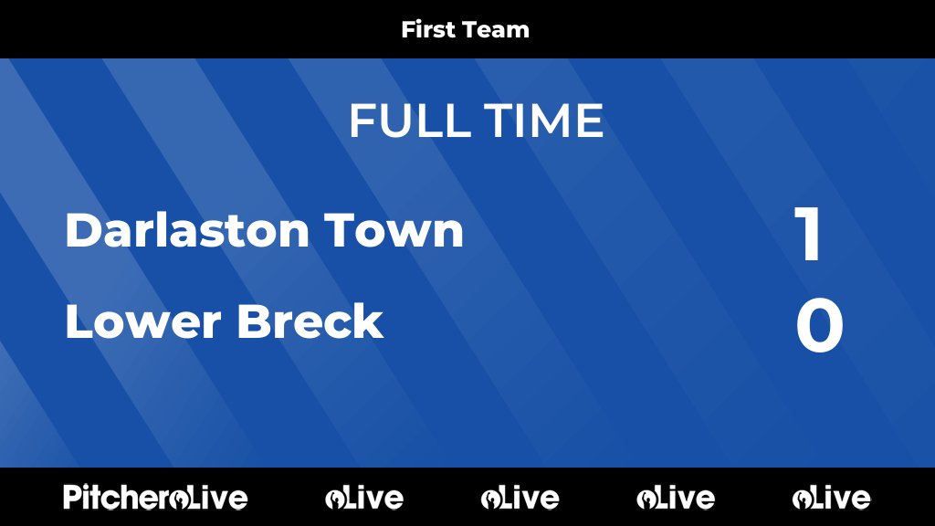 FULL TIME: Darlaston Town 1 - 0 Lower Breck
#DARLOW #Pitchero
darlastontown1874fc.com/teams/116581/m…