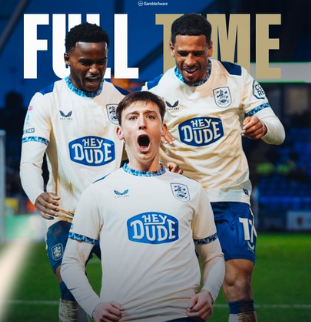 TerrierTogether's tweet photo. Peterborough 2-3 Town

3 in 3 for new boss Lee Manning but what a roller coaster of emotion!! Town 2 up, in total control the Posh storm back to level and leave us feeling on the floor but young Humpries scored a lovely goal to win it!

Im out of breath!! GET IN!!
#HTAFC #UTT https://t.co/21PpU2vyvO