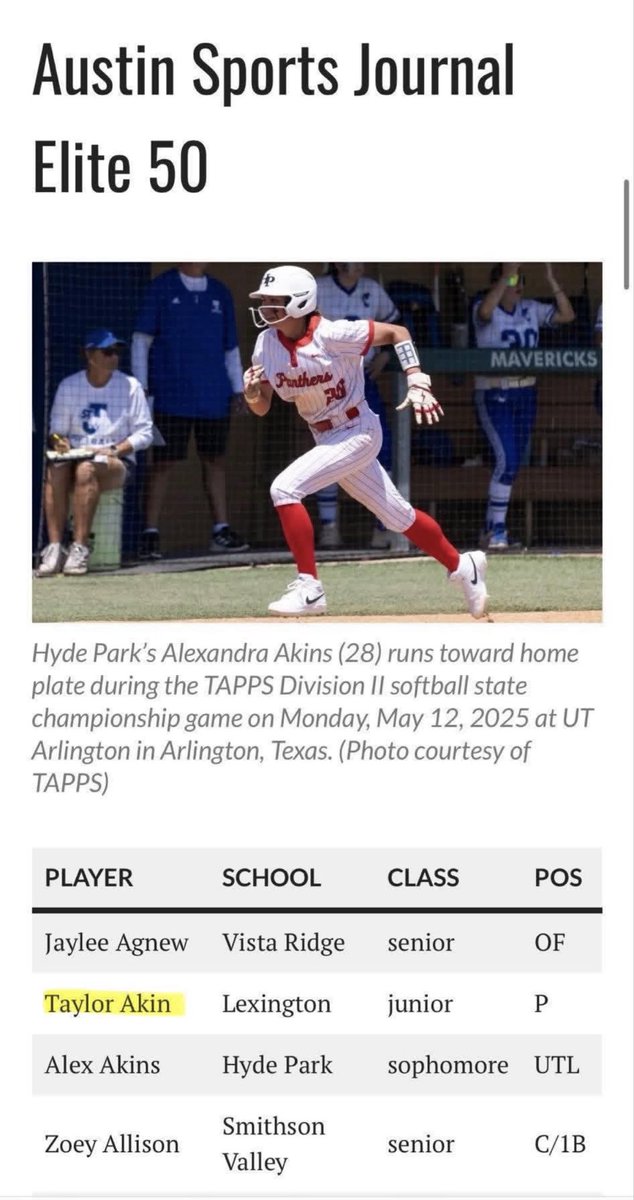 Taylor Akin 2027🥎 tweet media