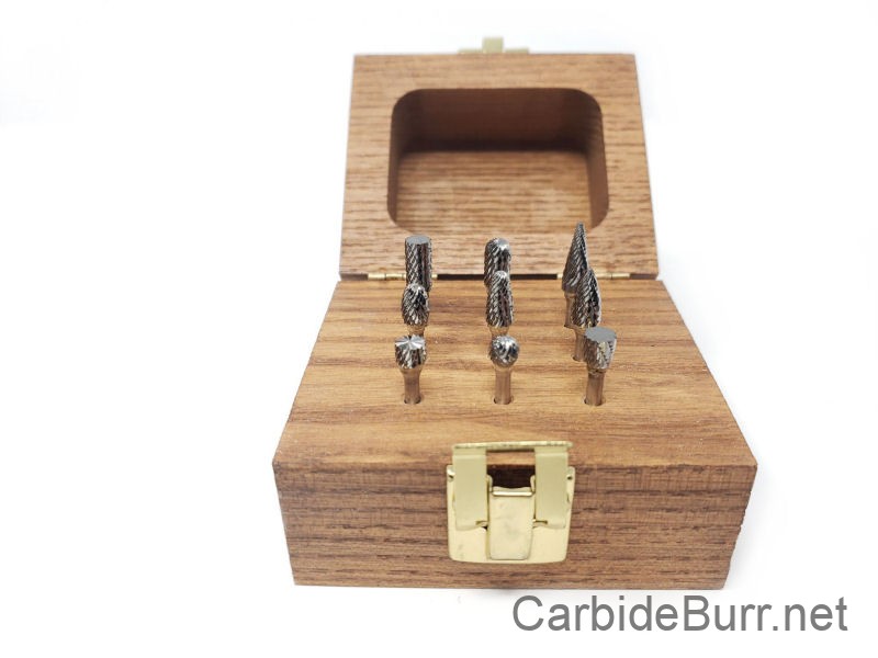 CarbideBurr's tweet image. Our carbide burr sets are engineered for high-RPM die grinders. #CarbideToolSet #CarbideBurr #GrindingTools