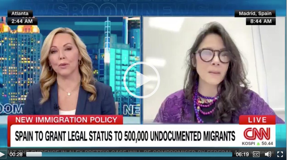 UCOMILLAS's tweet photo. 👉🏻 @Comillas_IUEM, referente en el debate migratorio: @nytimes y @CNN entrevistan a @CecilaVillas sobre el proceso de regularización de personas migrantes en España.
https://t.co/UsgBxsMM4V
#Comillas #IUEM #Migraciones #NYT #Research https://t.co/MKJHsgjgsi