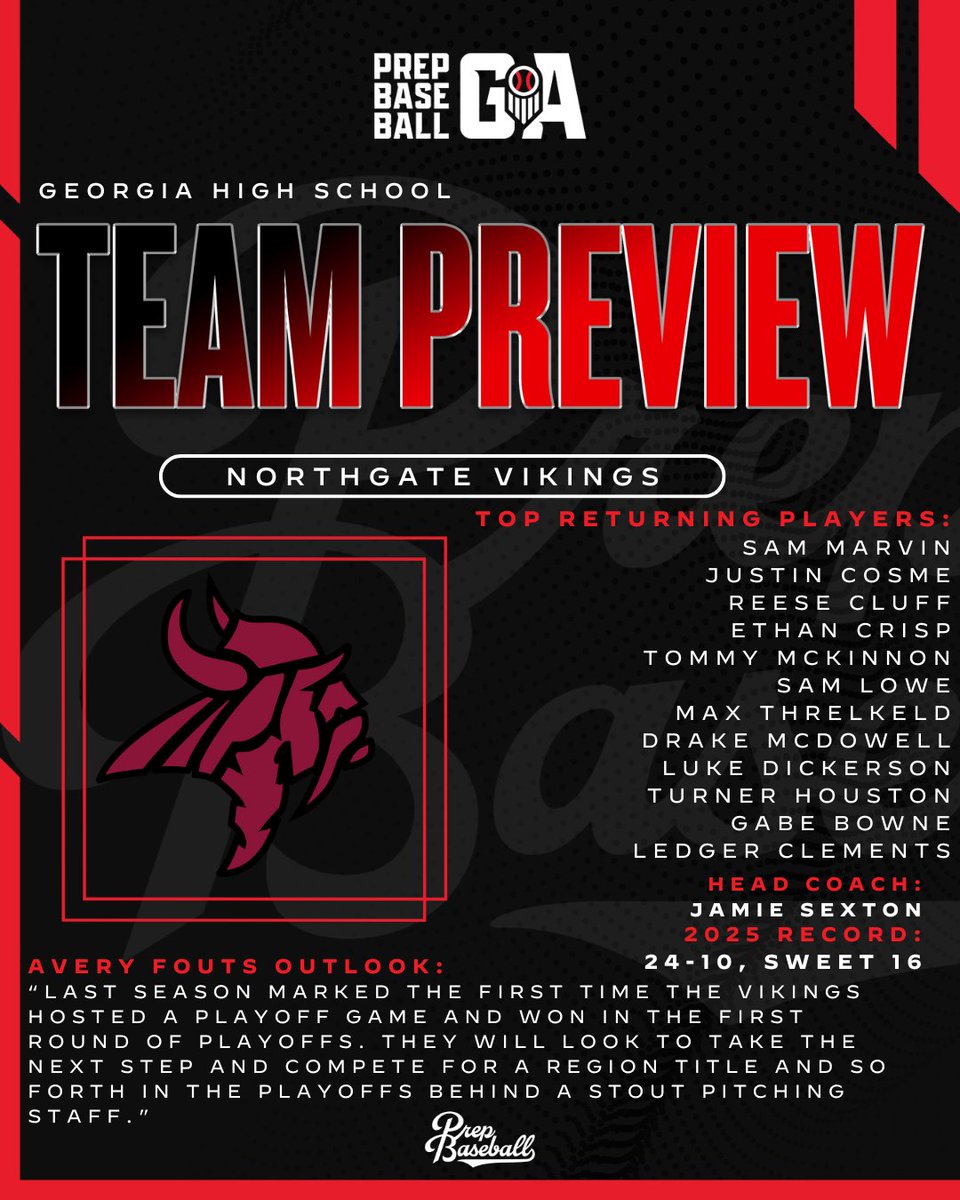 Prep Baseball Georgia tweet media