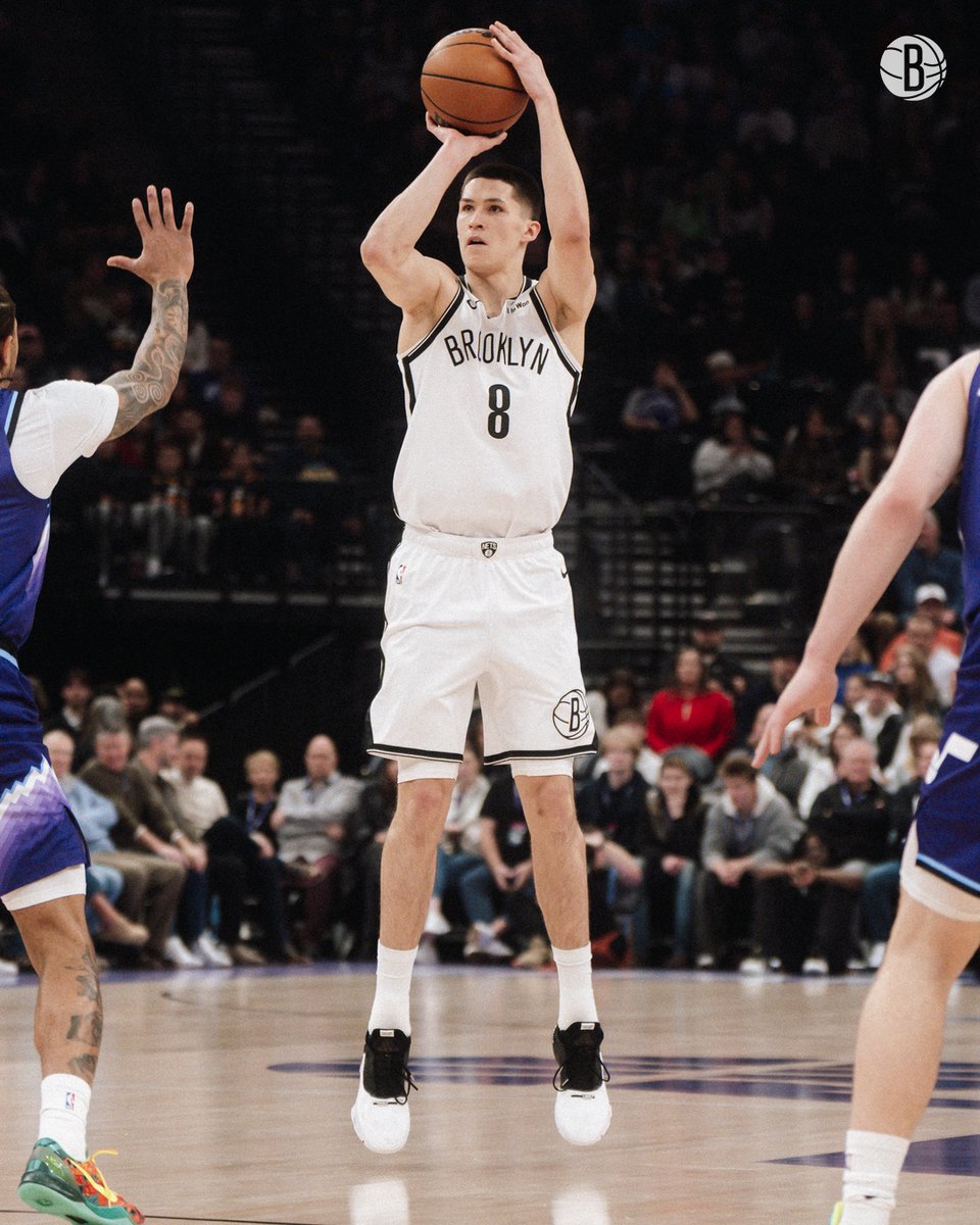 Egor Dёmin is the youngest player in NBA history to record 25+ PTS, 10+ REB, and 5+ 3PM.