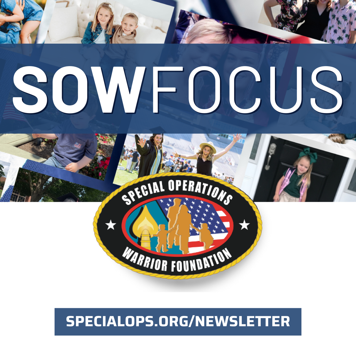 SOFWarriorFnd's tweet photo. Stay connected with #SOWF through our bi-monthly newsletter, the SOWFocus! 

Each issue highlights leadership stories, student testimonials, upcoming events, and more.

📬 Sign up today: https://t.co/LP0iOV4JvW

#EnduringPromise #SpecialOperations #Education #Newsletter https://t.co/VsmL6uycDX