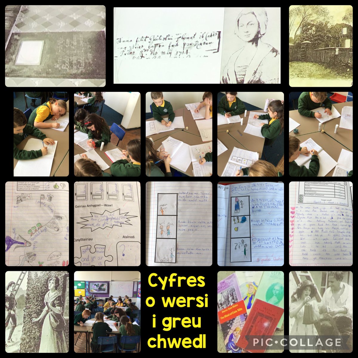 Dosbarth Mrs Hunt tweet media