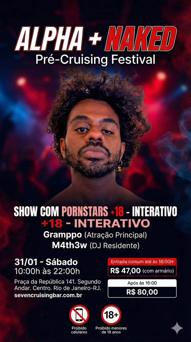 Seven Cruising Bar® - RJ- VIX- SP tweet media