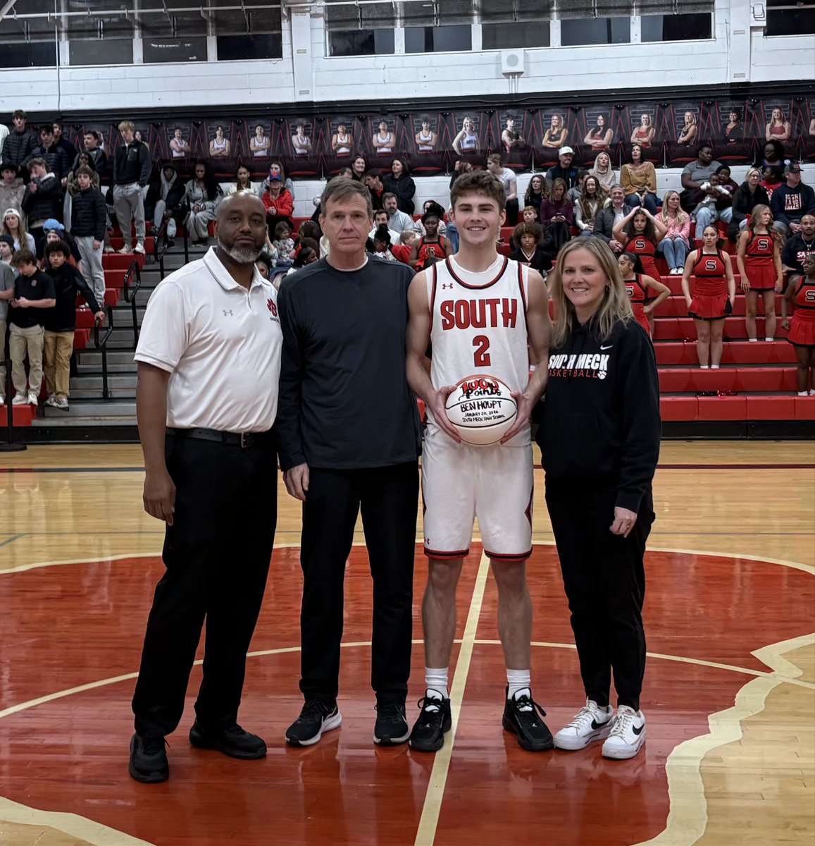 Mr. 1,000. Congratulations to Ben Houpt for reaching this milestone. Ben had 19pts 6rbs &amp; 7asst last night. He is also shooting 44% from 3pt land for the season. 1%More-SMBasketball <a href="/Coach_Rick57/">Rick Lewis</a> <a href="/Phenom_Hoops/">Phenom Hoop Report</a>