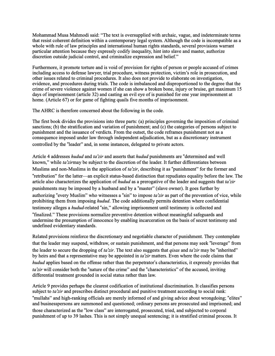 Afghanistan Human Rights Center tweet media